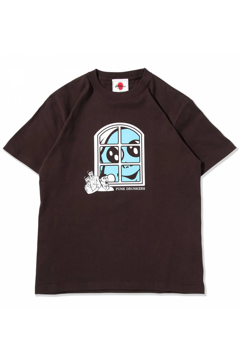 【予約商品】PUNK DRUNKERS　大きな小人TEE - D.BROWN
