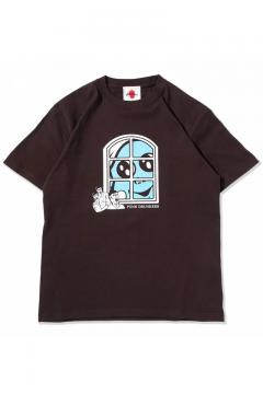 【予約商品】PUNK DRUNKERS　大きな小人TEE - D.BROWN