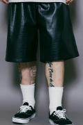Subciety(サブサエティ) CROCODILE BAMUDA SHORTS BLACK