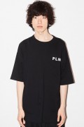 PSYCHOLOGICAL METAMORPHOSIS PLMP POCKET WIDE TEE BLACK