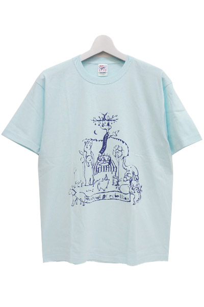a crowd of rebellion 10th Anniversary Tour 2017 T-Shirts Light Blue