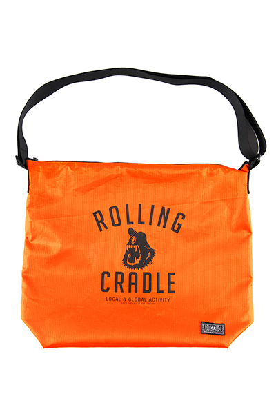 ROLLING CRADLE CYCLOPS SHOUT LARGE BUCKET BAG / Orange