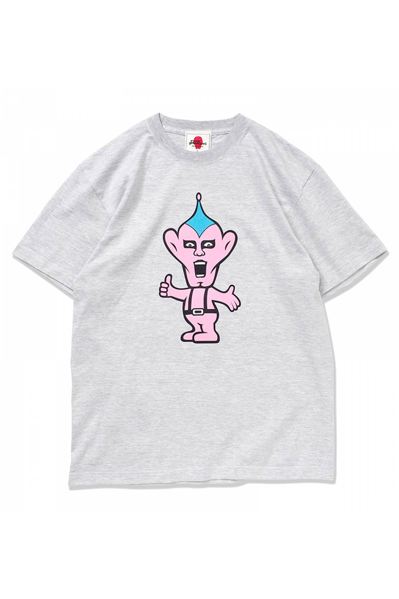 PUNK DRUNKERS (パンクドランカーズ) アーポくんTEE - ASH