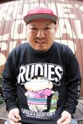 RUDIE'S x CRAYON SHINCHAN SKATE LS-T BLACK