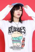 RUDIE'S x CRAYON SHINCHAN SKATE LS-T WHITE