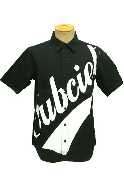 Subciety LARGE GLORIOUS SHIRT S/S BLACK