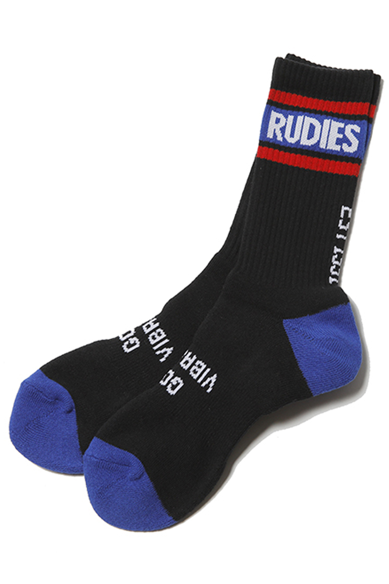 RUDIE'S (ルーディーズ) PHAT SOCKS BLACK