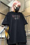 東京13零式 (トウキョウイチサンゼロシキ) T-shirt 御身 Black×Red