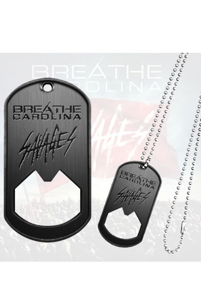BREATHE CAROLINA - Savages  - Bottle Opener Necklace