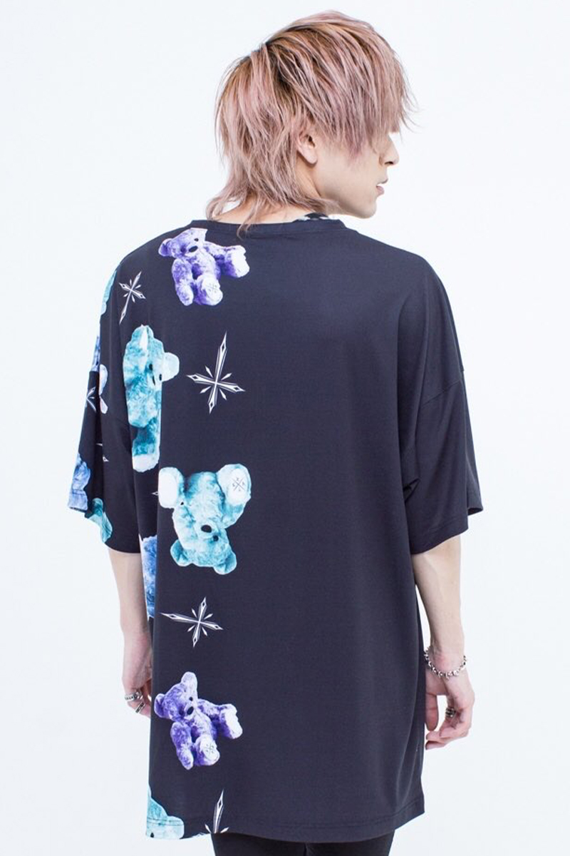 TRAVAS TOKYO/トラバス トーキョー』Furry bear bicolor shirts