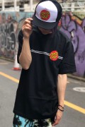 SANTA CRUZ Classic Dot S/S T-Shirt Black