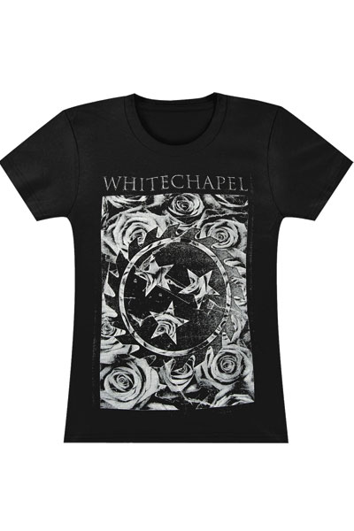 WHITECHAPEL Memorial Black - Girl Shirt