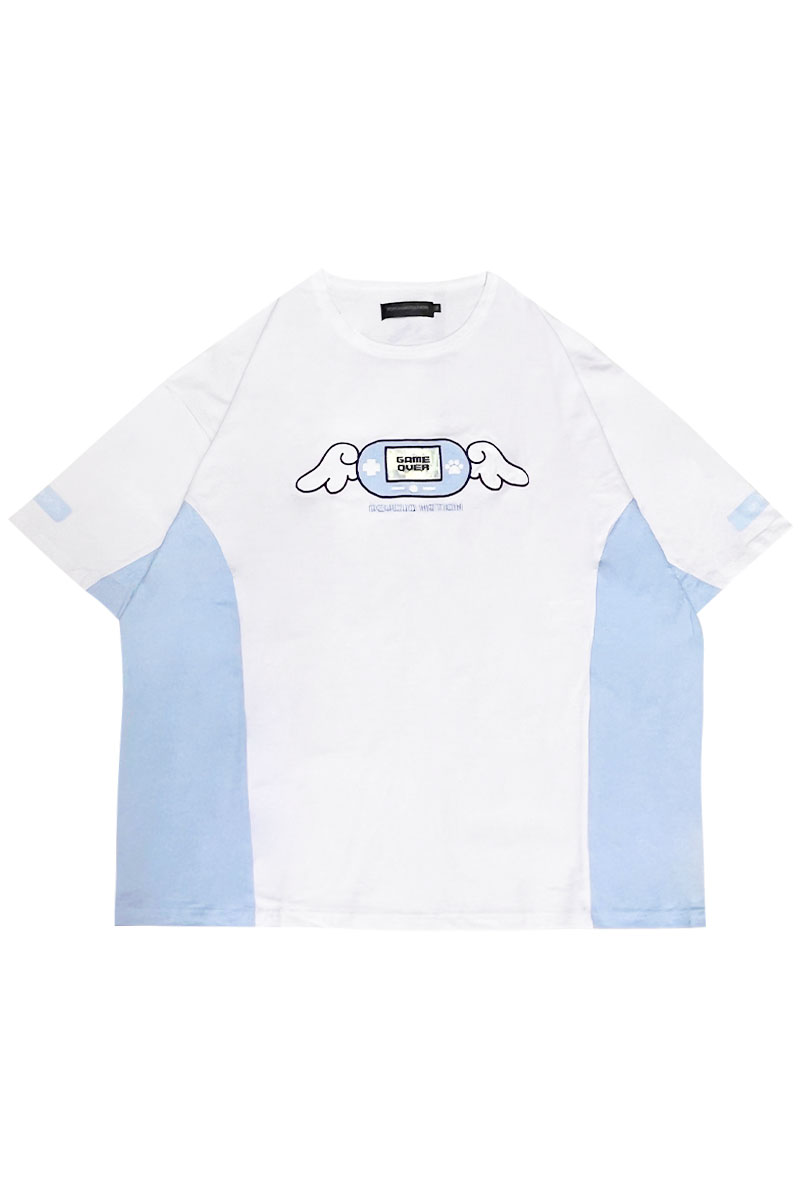 PSYCHO NATION (サイコネーション) GAME OVER TEE WHITE