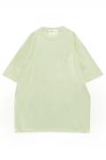 over print (オーバープリント) EMB logo Tee 1 (light mint)