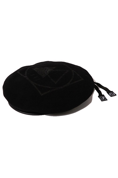 SILLENT FROM ME CRYPTIC -Beret- BLK/BLK