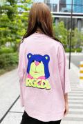 ROLLING CRADLE RGCDL BEAR SUPER BIG TEE / PINK