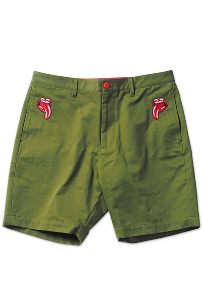 PUNK DRUNKERS 舌パン KHAKI/RED