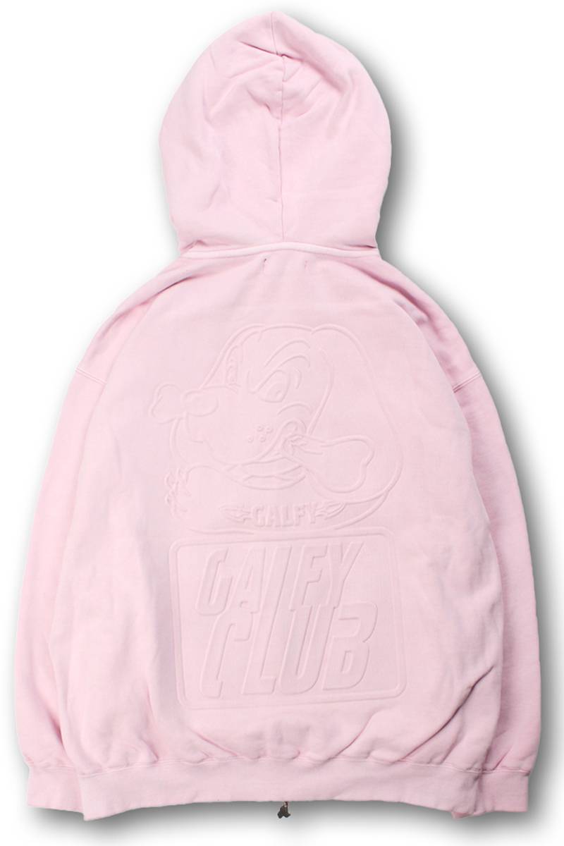 【予約商品】GALFY(ガルフィー) GALFY CLUB ジップパーカー - Pink