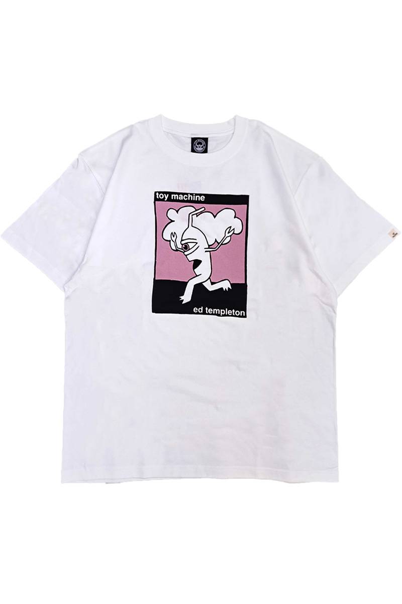 TOY MACHINE (トイ・マシーン) EARLY SECT SS TEE - White