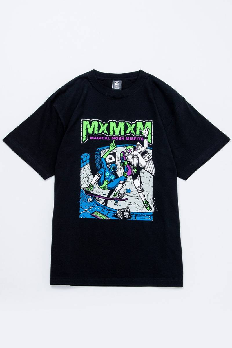 キン肉マン x MxMxM “四次元殺法 SKATEBOARDS” TEE - Green