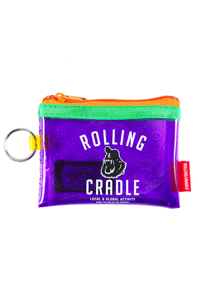ROLLING CRADLE CYCLOPS SHOUT COIN CASE / Purple
