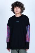 VIRGO ETHNIC ARMS SWEATSHIRT BLACK