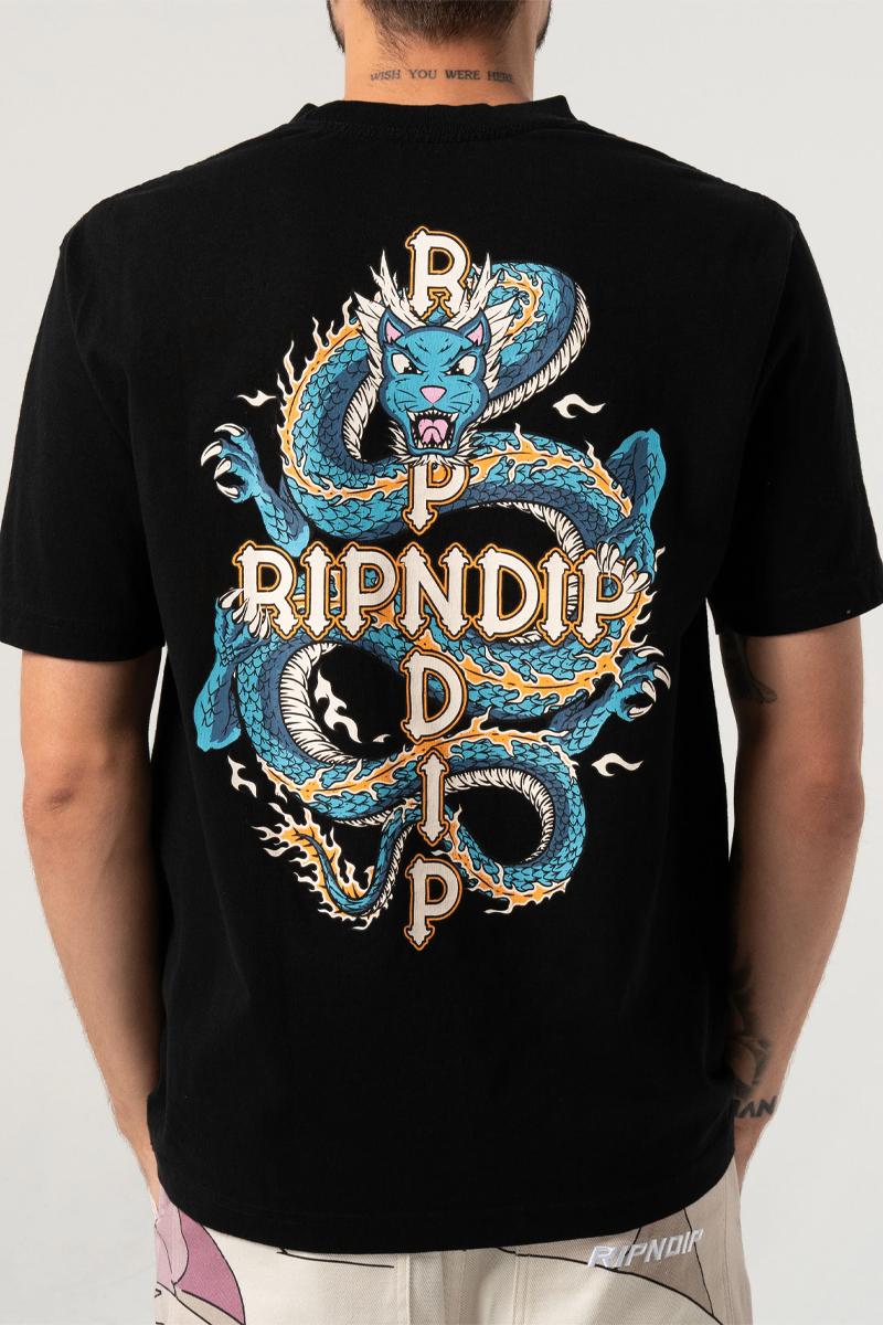 RIPNDIP(リップンディップ) Shen Nerm Pocket Tee - Black