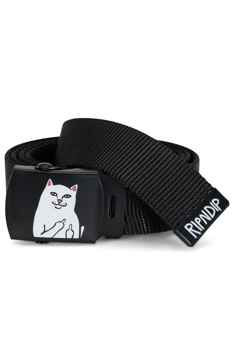 RIPNDIP(リップンディップ) Lord Nermal Web Belt - Black
