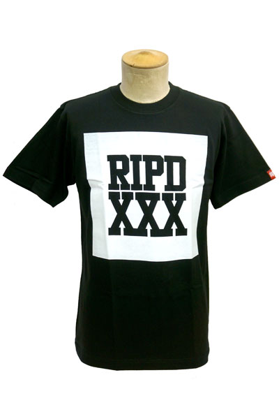 RIP DESIGN WORXX XXX FRAMELOGO T-shirt BLACK