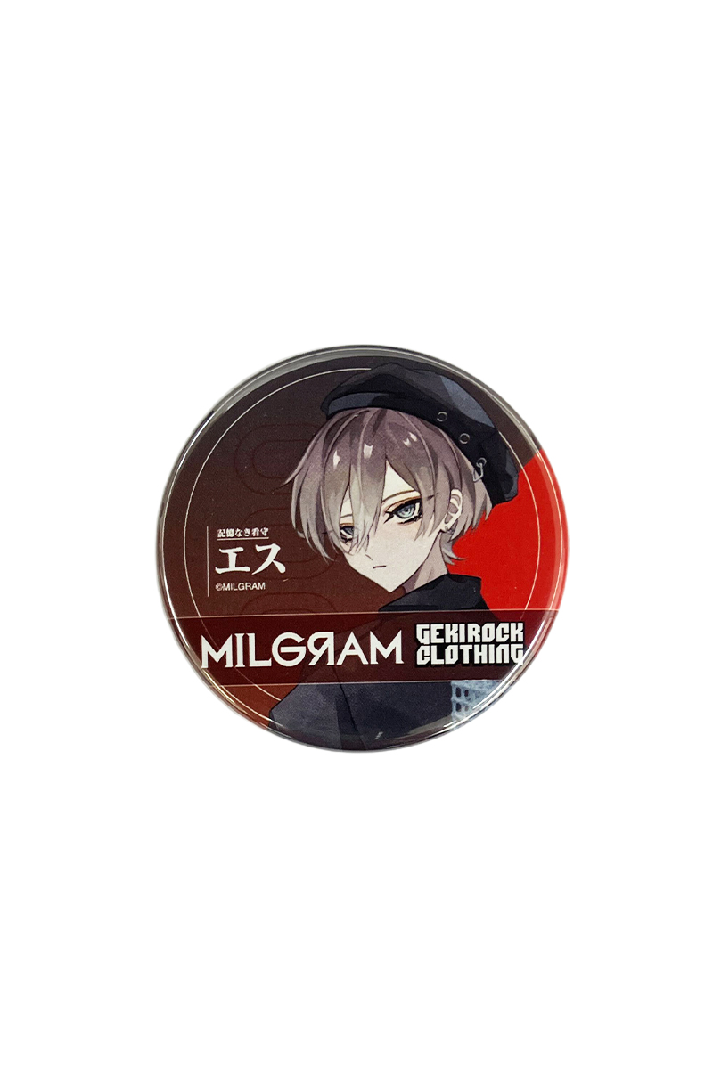 【予約商品】エス×ゲキクロ コラボ・缶バッジ