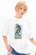 進撃の巨人xMAGICAL MOSH MISFITS(マジカルモッシュミスフィッツ) “MAGICAL MOSH MIKASA” TEE WHITE