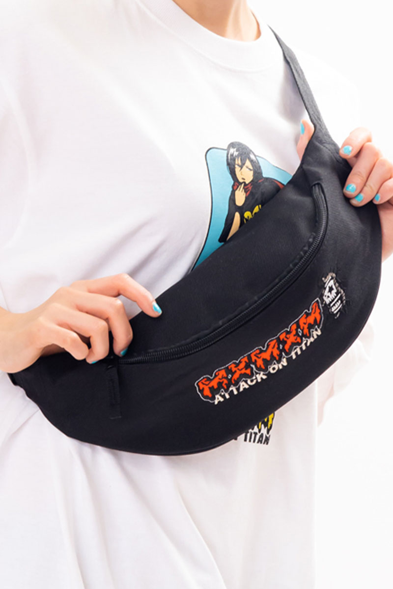進撃の巨人xMAGICAL MOSH MISFITS(マジカルモッシュミスフィッツ)“MAGICAL MOSH TITAN”SHOULDER BAG BLACK
