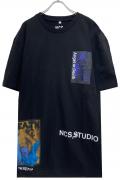 NOT COMMON SENSE ”NCS FILM” TEE BLACK