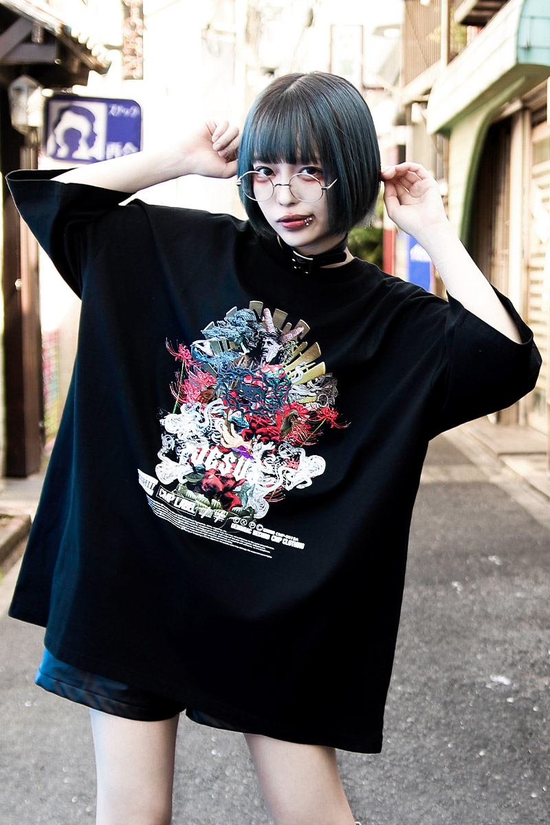 CMP LABEL (シーエムピーレーベル) JESUS oversized T-shirt