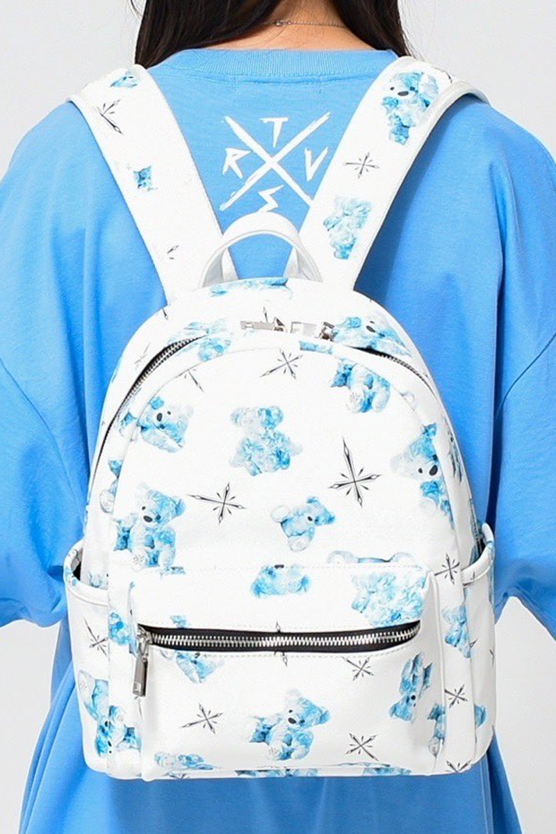 TRAVAS TOKYO【トラバストーキョー】PU Back Pack [Small] White