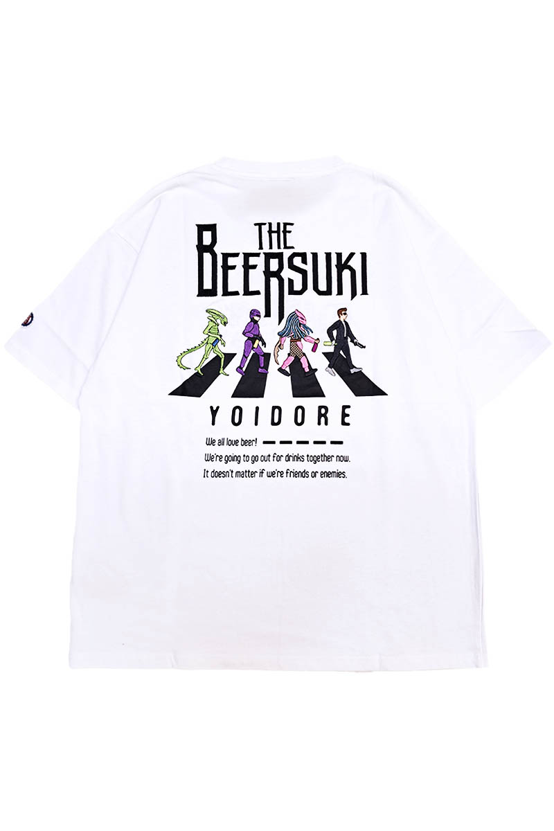 YOIDORE(ヨイドレ) BEERSUKI TEE - White