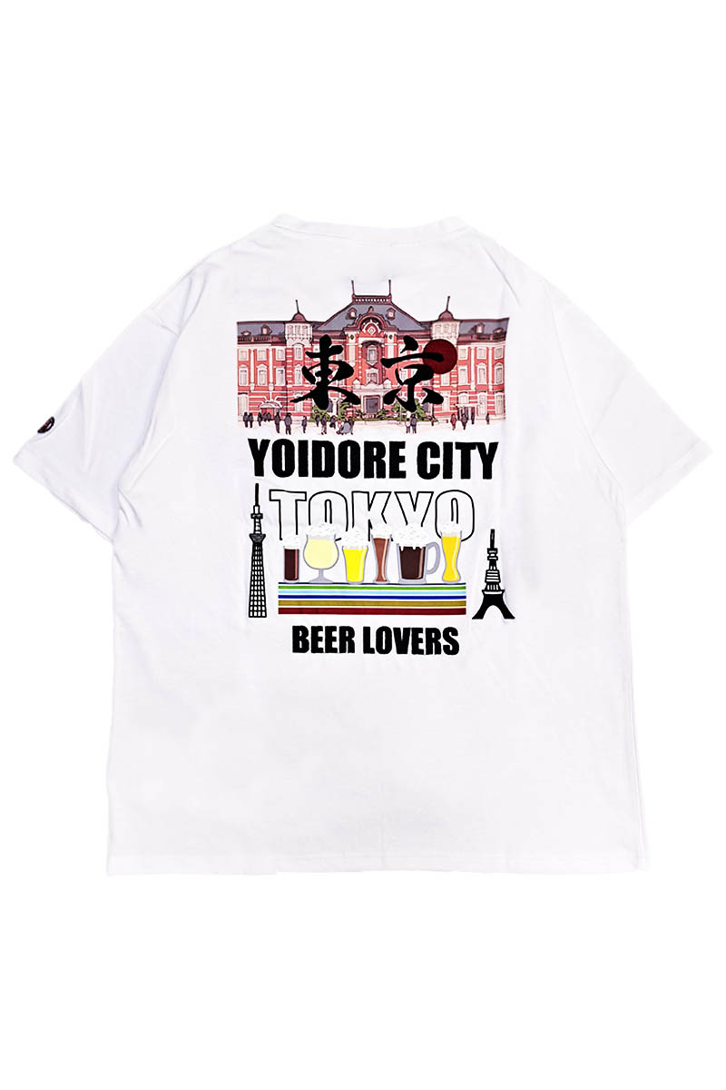 YOIDORE(ヨイドレ) THE TOKYO CITY TEE - White