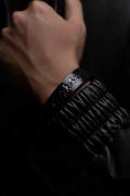 RECOVERY(リカバリー) Primal Matrix Wide Bracelet - Black