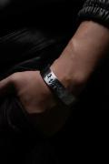 RECOVERY(リカバリー) Primal Matrix Wide Bracelet - Silver