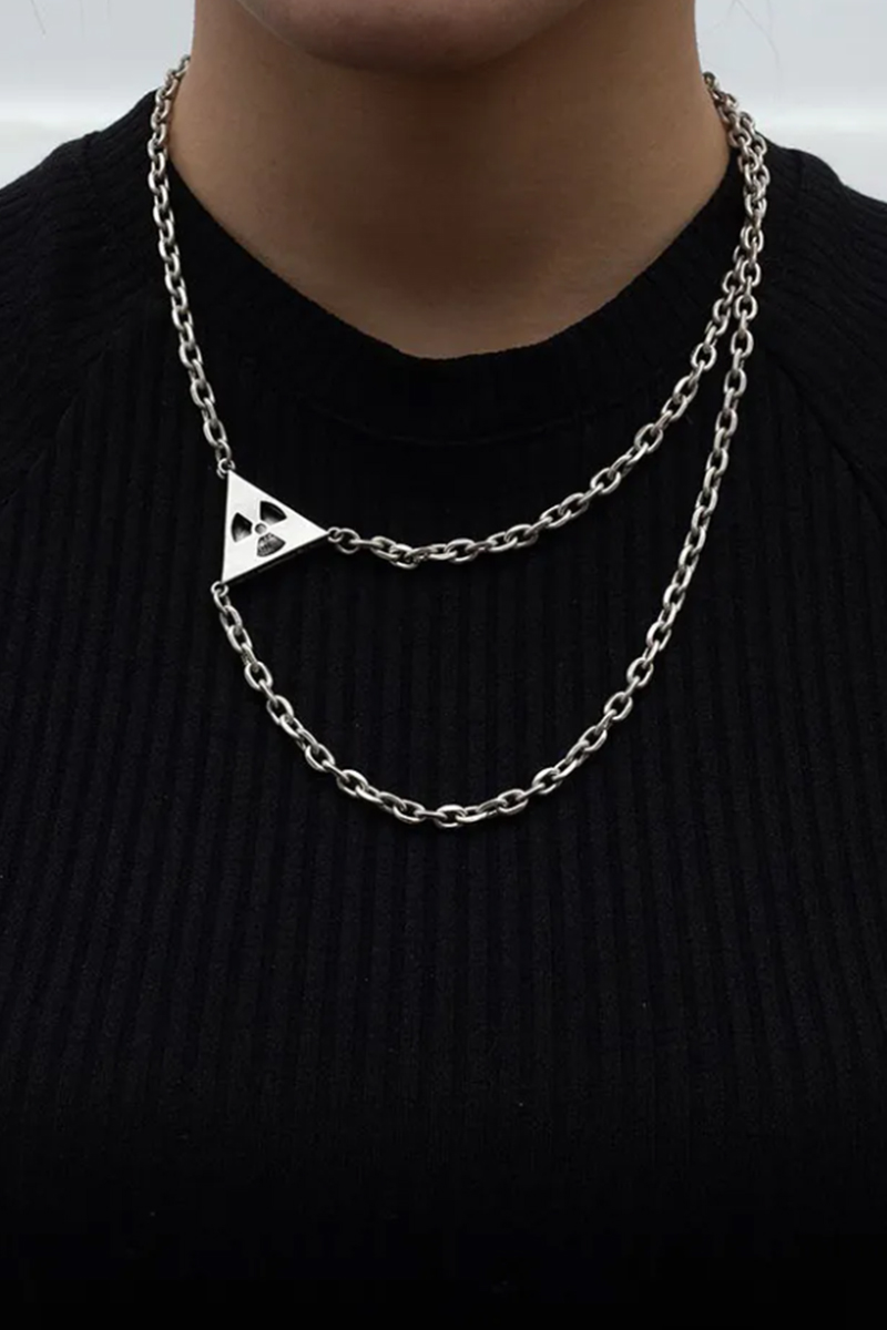 RECOVERY(リカバリー) nuclear zircon multi-layered necklace