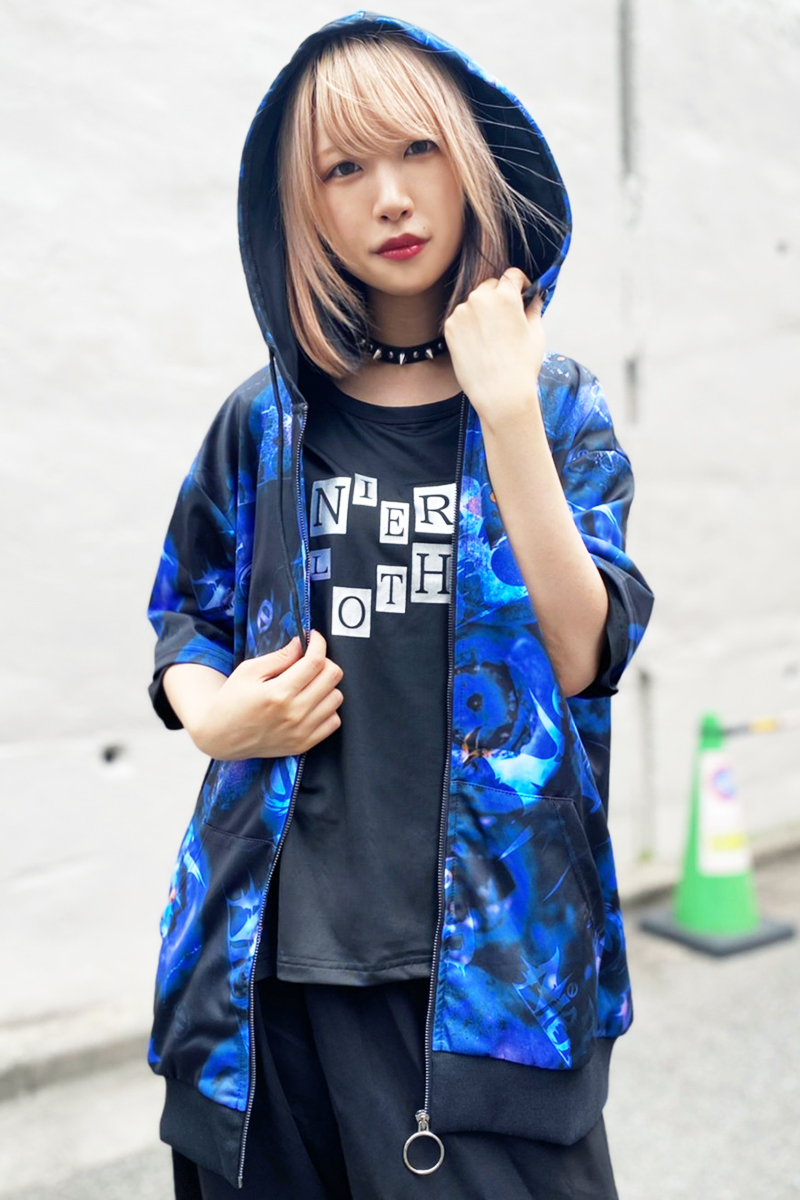 NieR (ニーア) BLUEBERRY ZIP OUTER【BLUE】