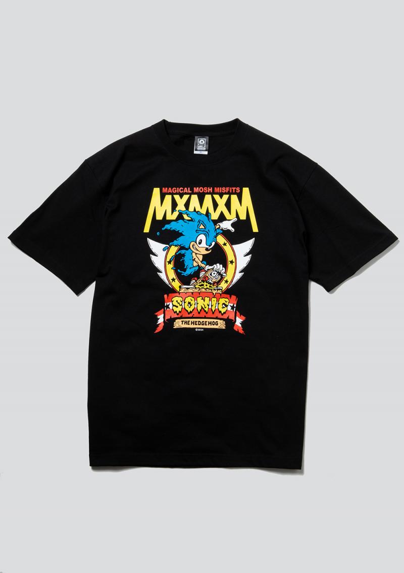 MAGICAL MOSH MISFITS SONIC THE HEDGEHOG x MxMxM MAGICAL SONIC MISFITS TEE YELLOW