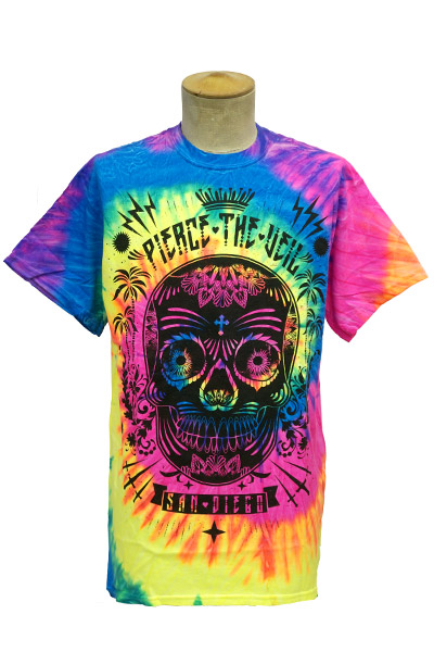 PIERCE THE VEIL Sugar Skull Tie Dye - T-Shirt