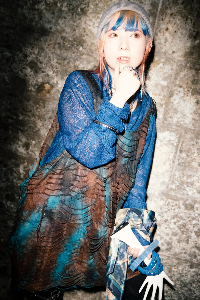 SLEEPING TABLET (スリーピングタブレット) WAVE [ SHEAR TANK TOP ] Green