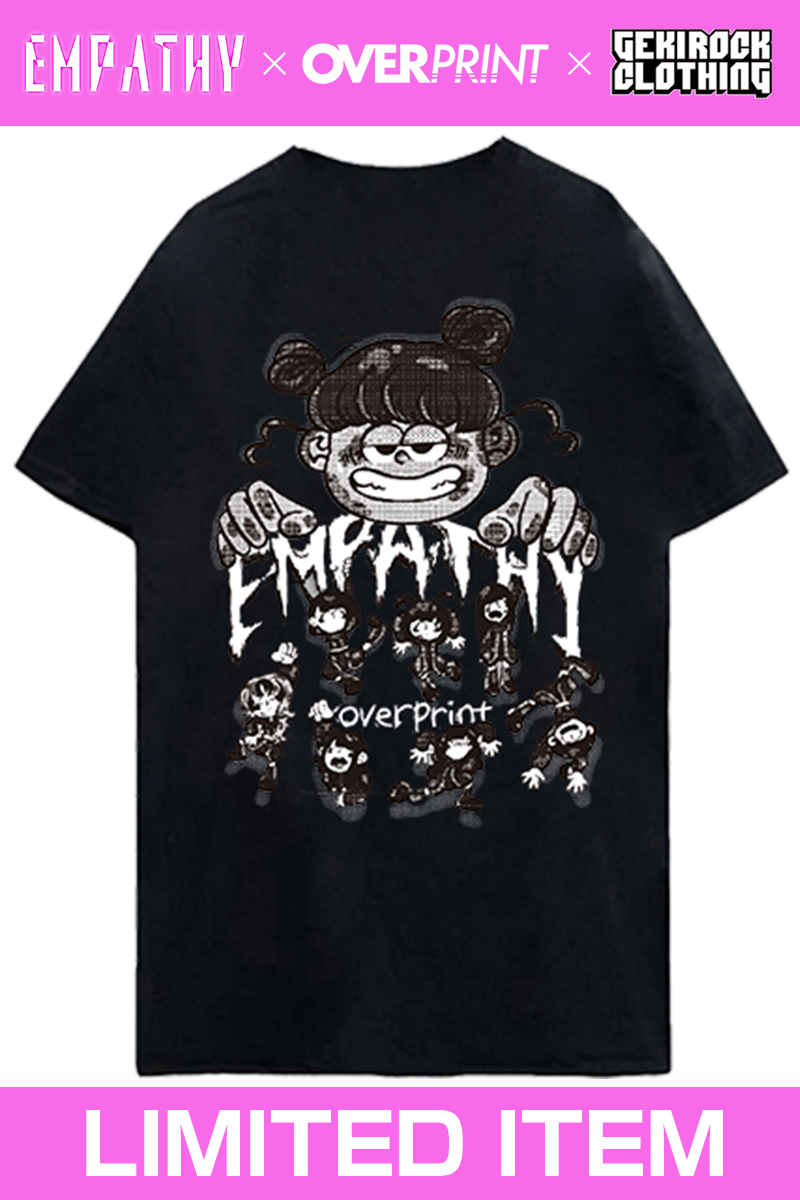 【予約商品】EMPATHY × over print × GEKIROCK CLOTHING コラボTシャツ