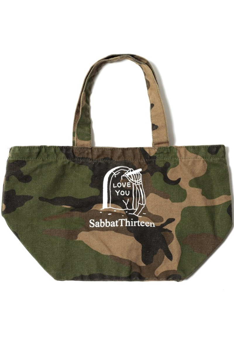 SABBAT13(サバトサーティーン) POSTHUMOUS LUNCH BAG (CAMO)