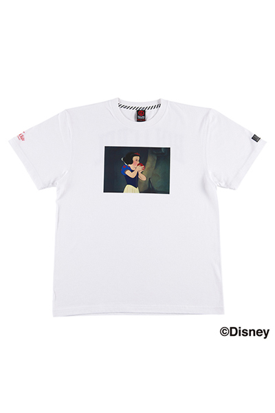 ROLLING CRADLE DISNEY T-SHIRT "Snow White and the Seven Dwarfs" / White