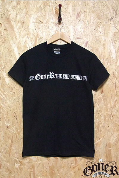 GoneR Logo T-Shirts Ver.2 Black