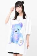 TRAVAS TOKYO【トラバストーキョー】Furry bear BIG Tee ホワイト