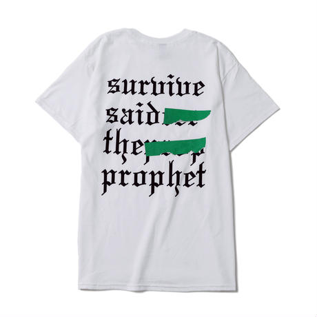 Survive Said The Prophet TAPED LOGO TEE WHITE